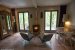 Huiskamer <br>Voorzien van houtkachel en vloerverwarming en tv met franse zenders