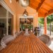 overdekt terras Villa Vallon 