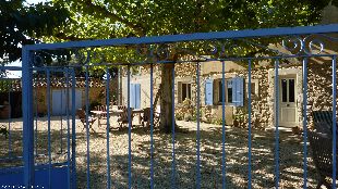 (Vakantie) woning: Typisch provencaals huis midden tussen de wijnranken te huur in Vaucluse (Frankrijk)