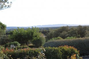 uitzicht vanaf de villa