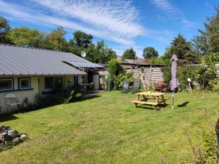 Zicht op de achtertuin