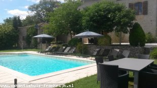 Vakantiehuis: Rustig en landelijk gelegen vakantiewoning met verwarmd zwembad en prachtig zicht over de vallei - 2 aparte verhuureenheden te huur in Tarn et Garonne (Frankrijk)