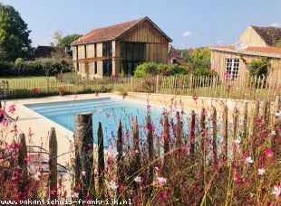 Vakantiehuis: Een oude tabaksschuur die in 2015/2016 volledig verbouwd is tot luxe vakantiehuis met zwembad! te huur in Dordogne (Frankrijk)