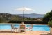Zwembad met uitzicht op Golf van St Tropez 
