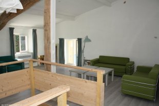 Bovenverdieping met relaxhoek