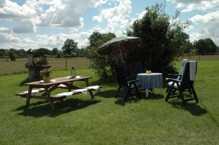 UItzicht vanuit het Maison des Poires.