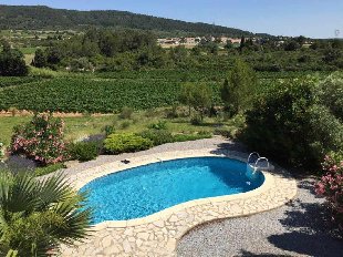 (Vakantie) woning: Prachtig uitzicht, prive zwembad, villa voor 6 personen, schitterende omgeving te huur in Herault (Frankrijk).