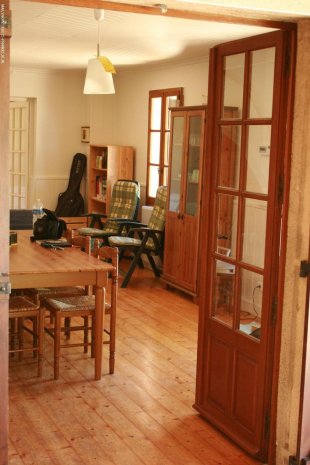 Vakantiehuis leefruimte