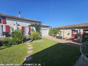 Gite met zwembad te huur in Charente Maritime voor uw vakantie in West-Frankrijk.
