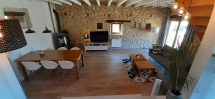 Woonkamer met eethoek