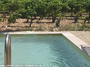 Vakantiehuis: Genieten temidden van de wijngaarden te huur in Vaucluse (Frankrijk)