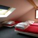 Quad room <br>The quad room with four single beds is prefect for groups and famillies