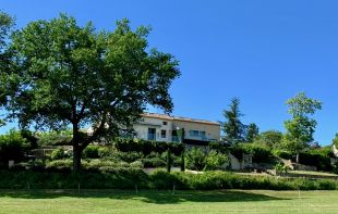 View of the villa from Vigiers golf course