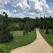 Commanding views from the balcony <br>View of the countryside and valley from the balcony