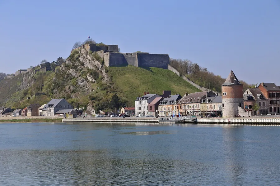 Het fort Charlemont in Givet.