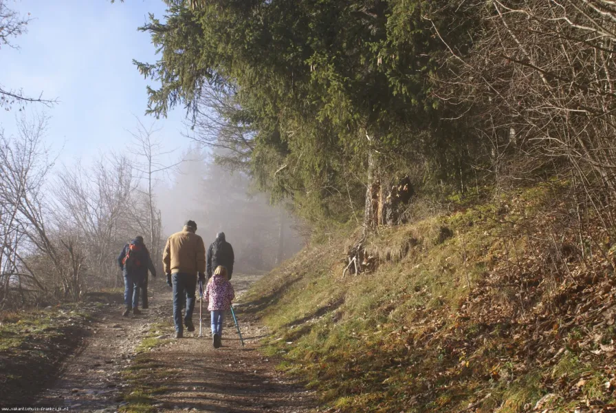 Wandelen kan hier in ieder seizoen.