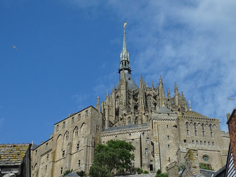 De abdij van Mont-Saint-Michel