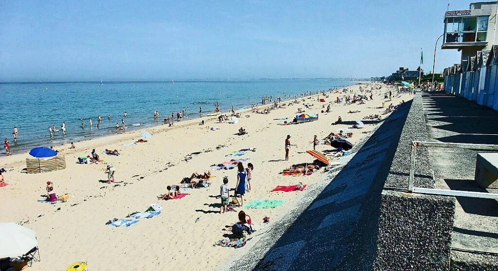 Genieten op de stranden van Manche (Plages de Carolles)