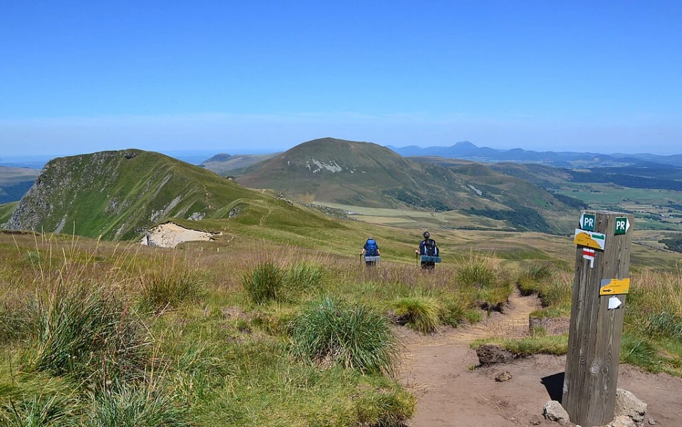 Wandelen in de Puy de Dôme is een belevenis