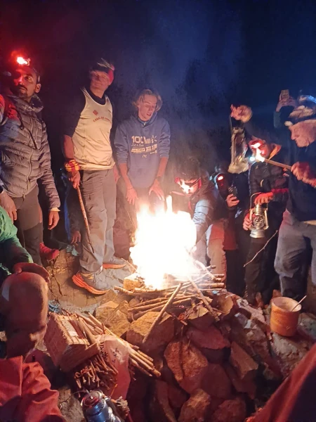 Midzomernachtvuur op de Canigou