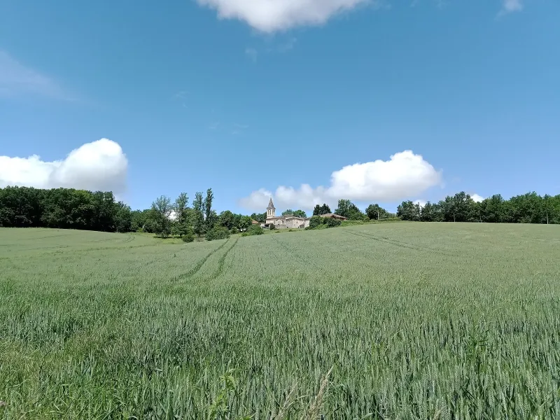De Quercy heeft ook mooie verstillende glooiende landschappen.