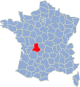 Haute Vienne in de Limousin