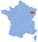 Vosges (Vogezen) in de Lorraine