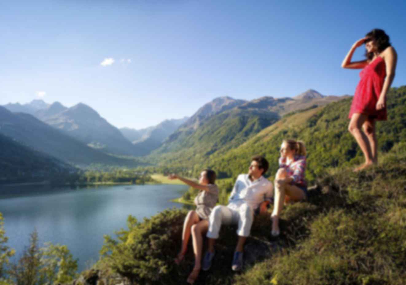 Vakantie in de Pyreneeën met bergen