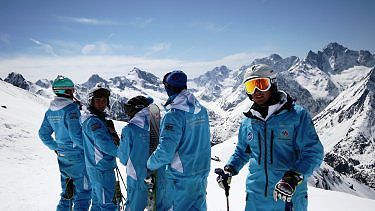 Wintersport in Les Deux Alpes Frankrijk