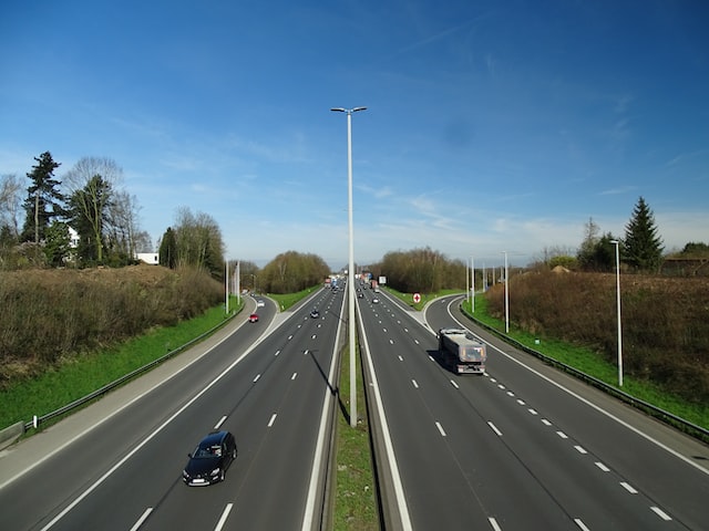 Geen drukke snelwegen in september