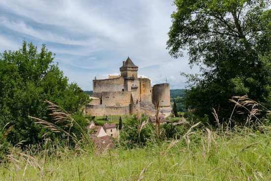 Kasteel in de Aquitaine.