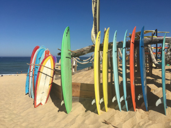 Surfen in de Aquitaine.