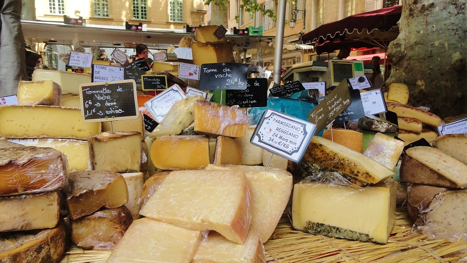 In de Provence kan je heerlijk eten.